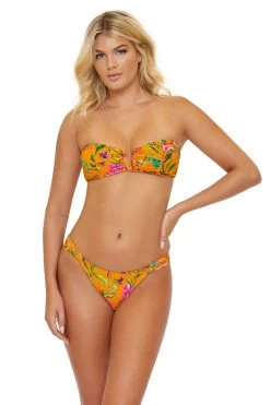 V Bandeau Bikini Top